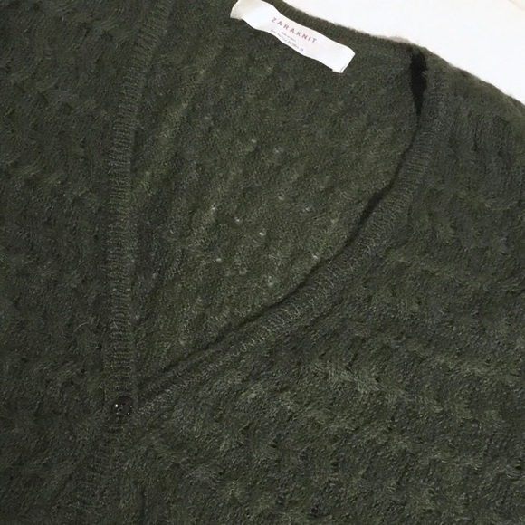 Zara - oversized button down sweater - Size M - Picture 3 of 3